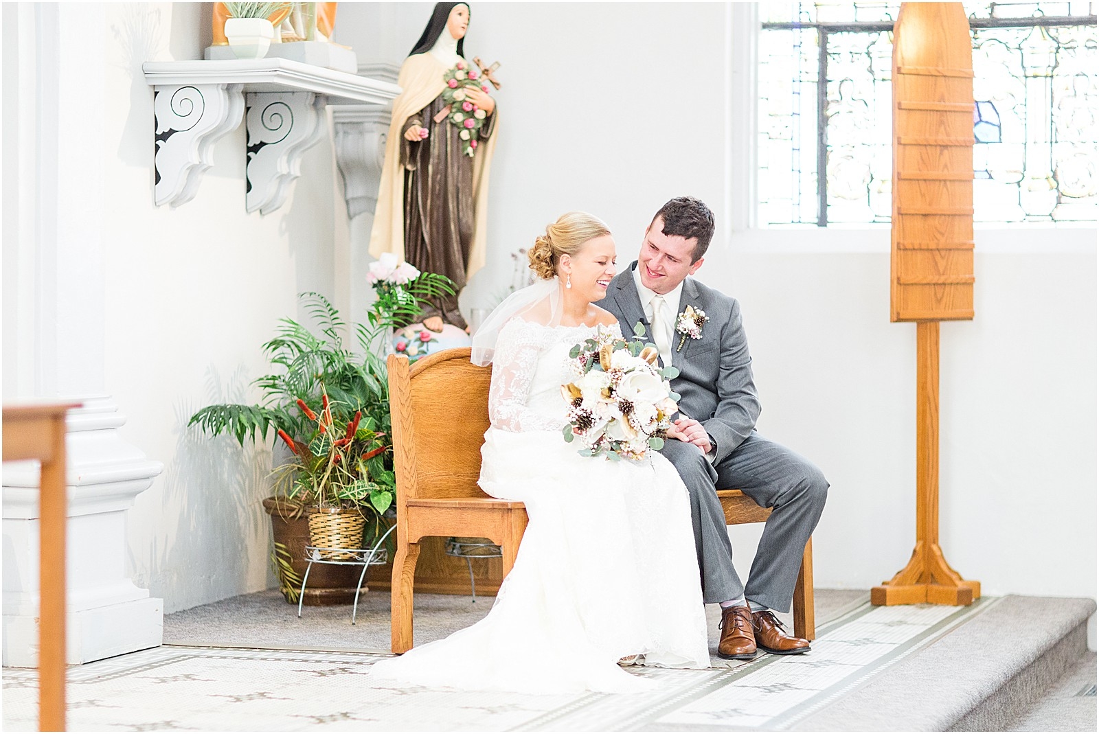 Classic Catholic Wedding | Evansville Photographer | Bret and Brandie 0060.jpg