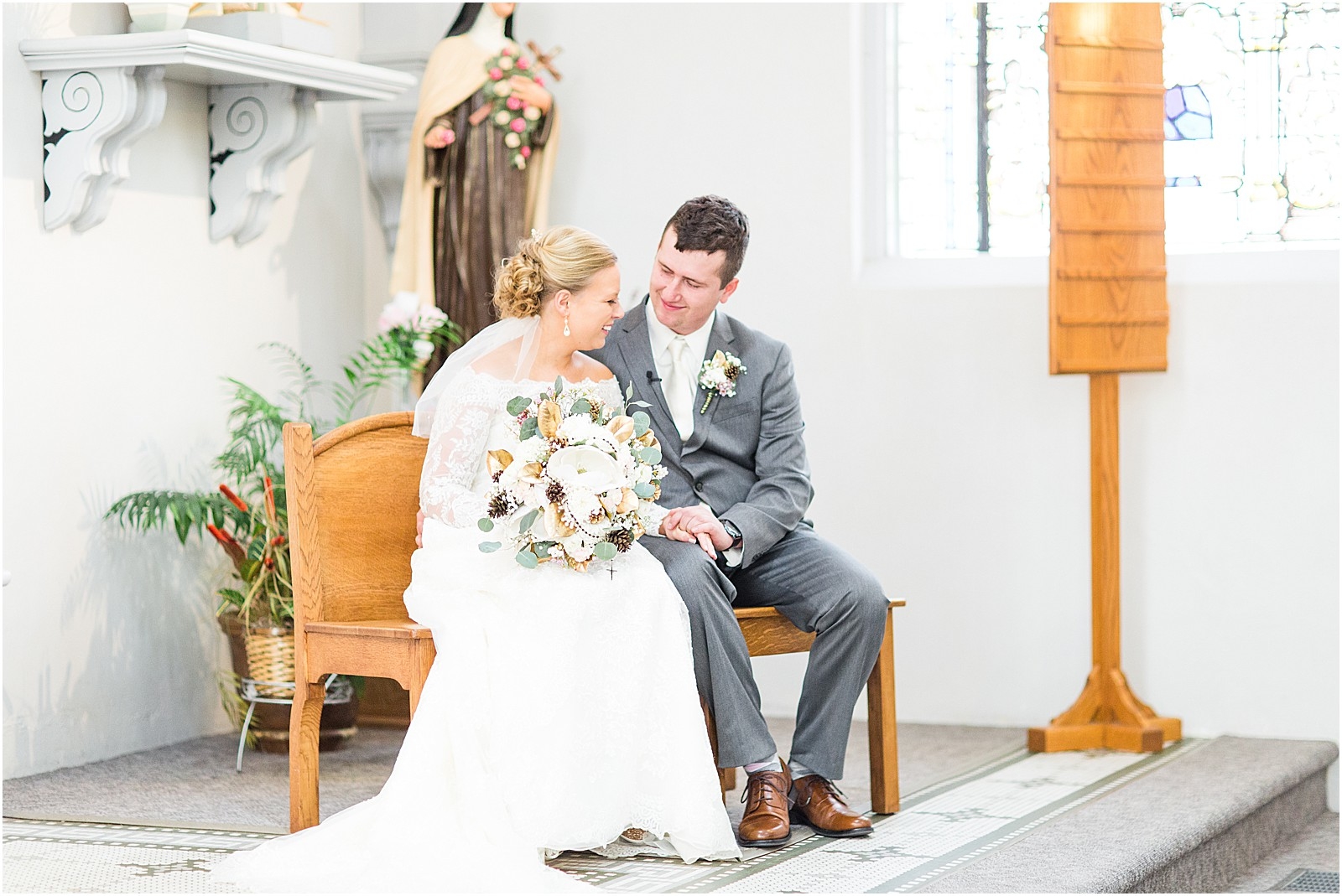 Classic Catholic Wedding | Evansville Photographer | Bret and Brandie 0063.jpg
