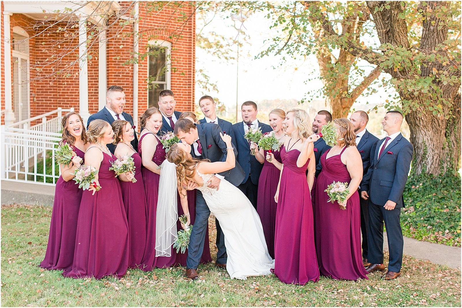 A Sweet Fall Wedding in Ferdinand, IN | Olivia and Kyle | Bret and Brandie Photography0060.jpg