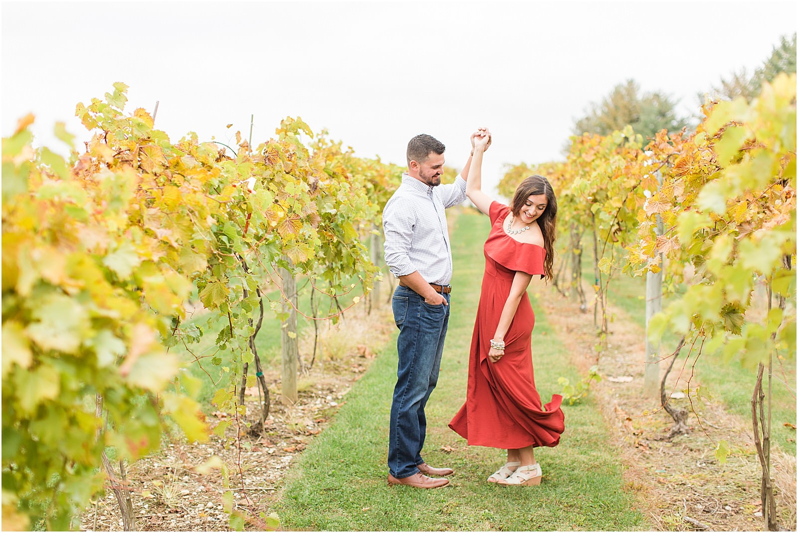 A Fall Oliver Winery Engagement Session | Sally and Andrew | Bret and Brandie Photography 0043.jpg