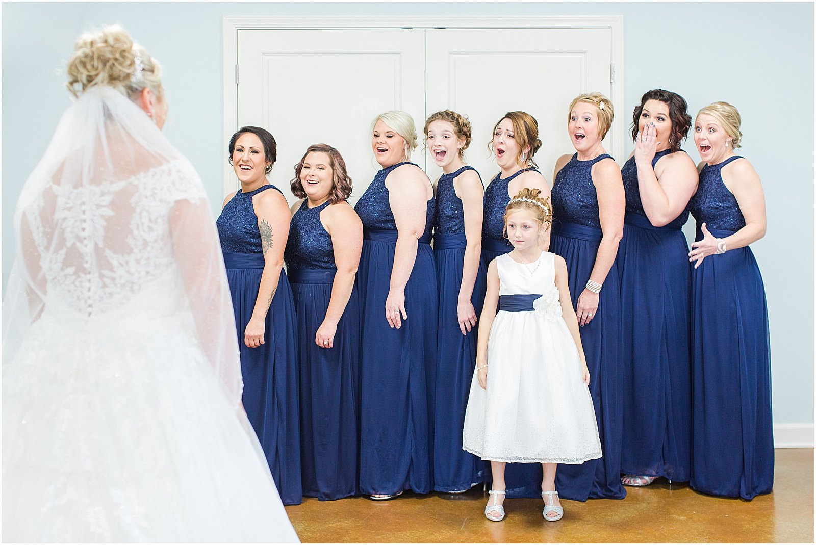 A Navy and Blush Wedding in Tell City Indiana | Brianna and Matt | Bret and Brandie Photography 0067.jpg