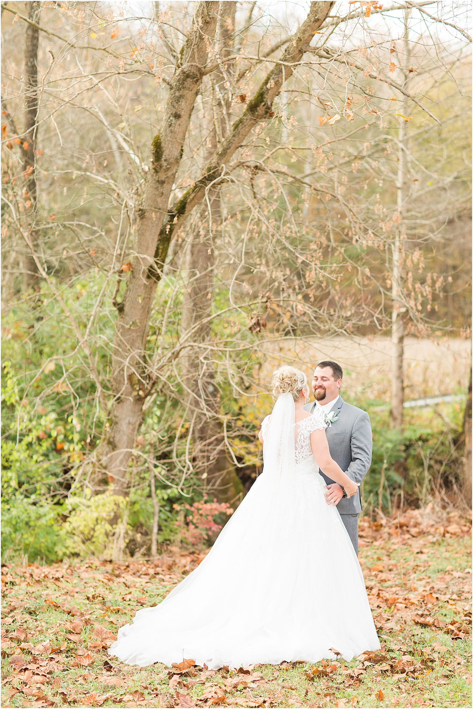 A Navy and Blush Wedding in Tell City Indiana | Brianna and Matt | Bret and Brandie Photography 0088.jpg
