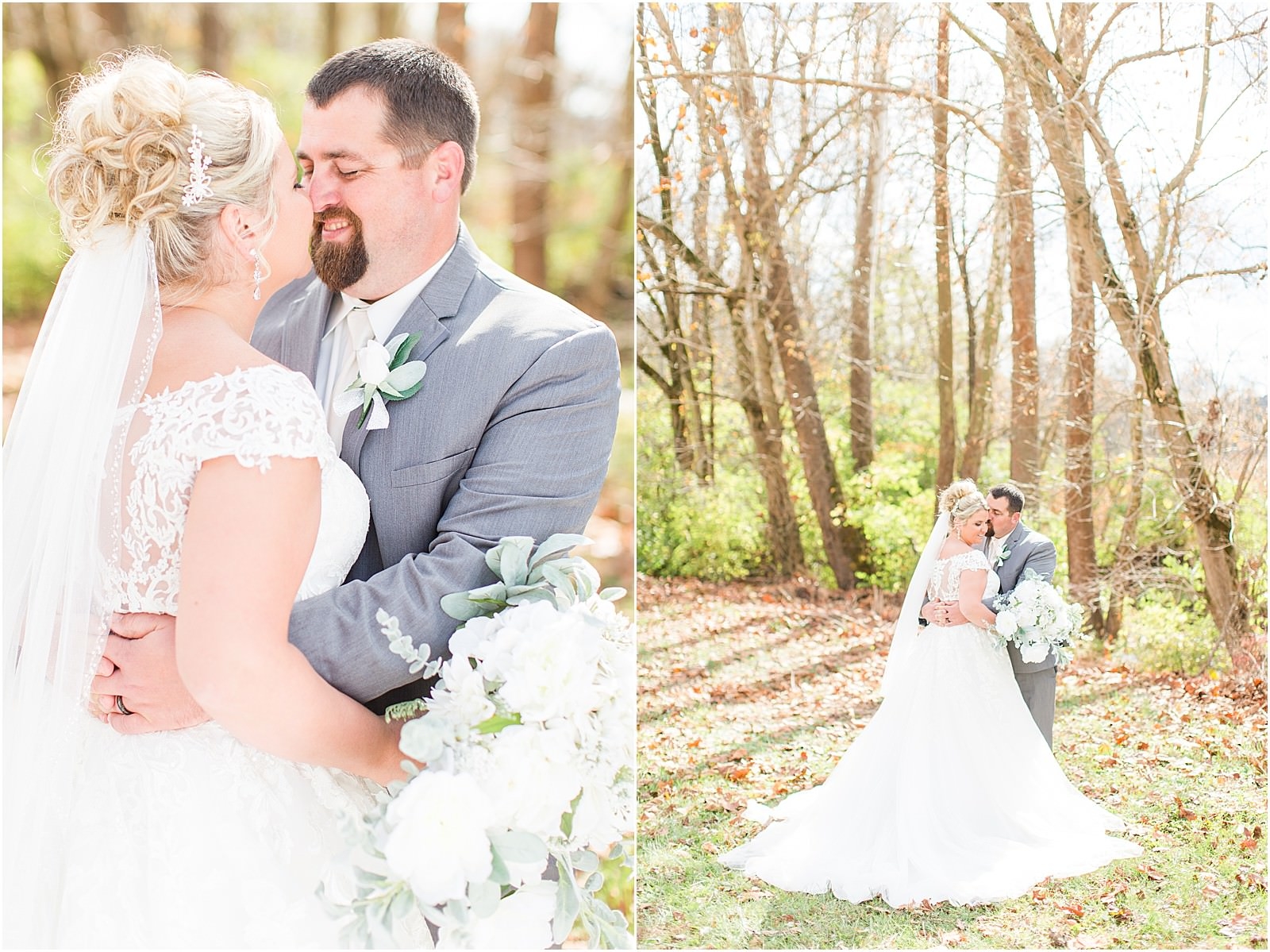 A Navy and Blush Wedding in Tell City Indiana | Brianna and Matt | Bret and Brandie Photography 0102.jpg