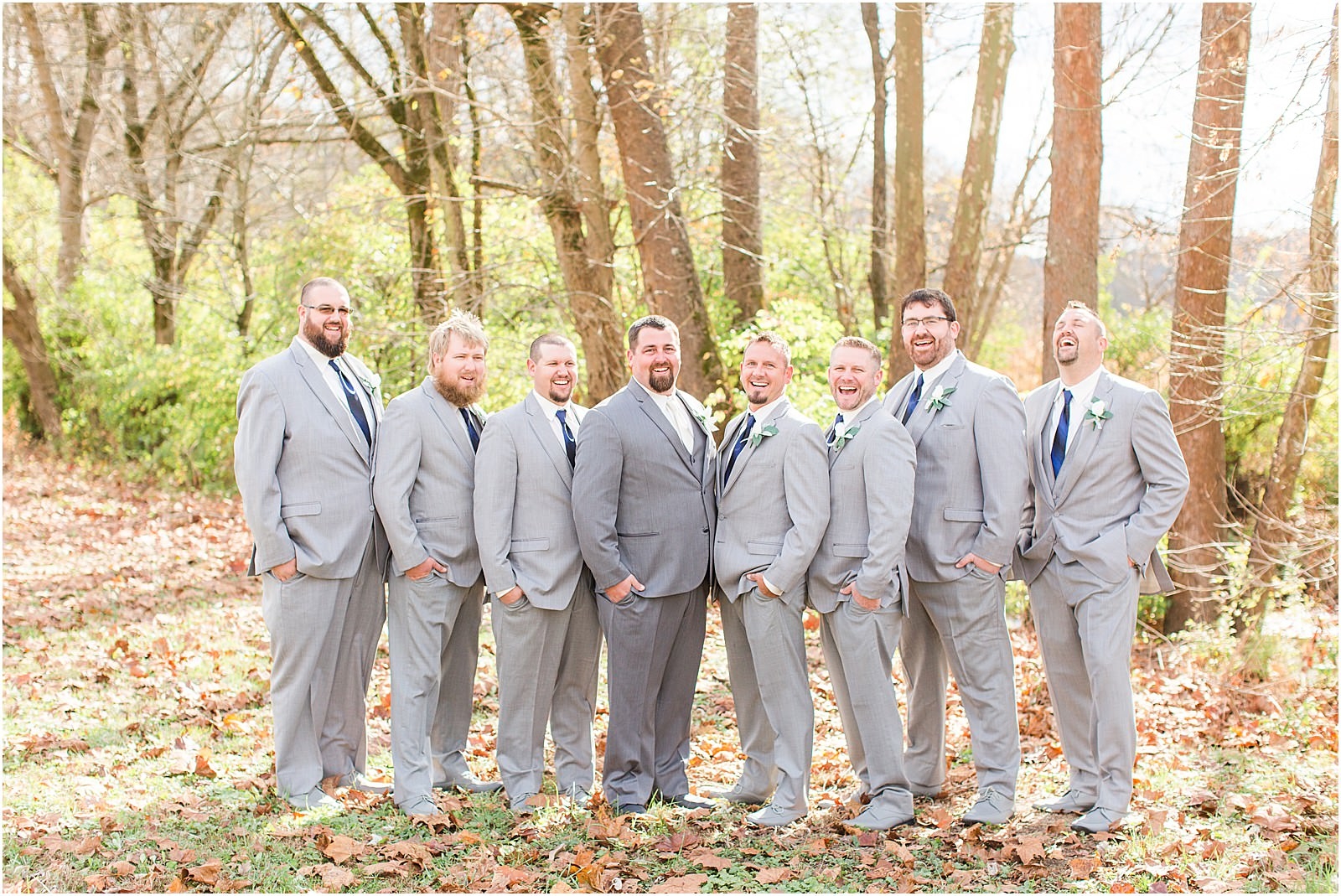 A Navy and Blush Wedding in Tell City Indiana | Brianna and Matt | Bret and Brandie Photography 0106.jpg