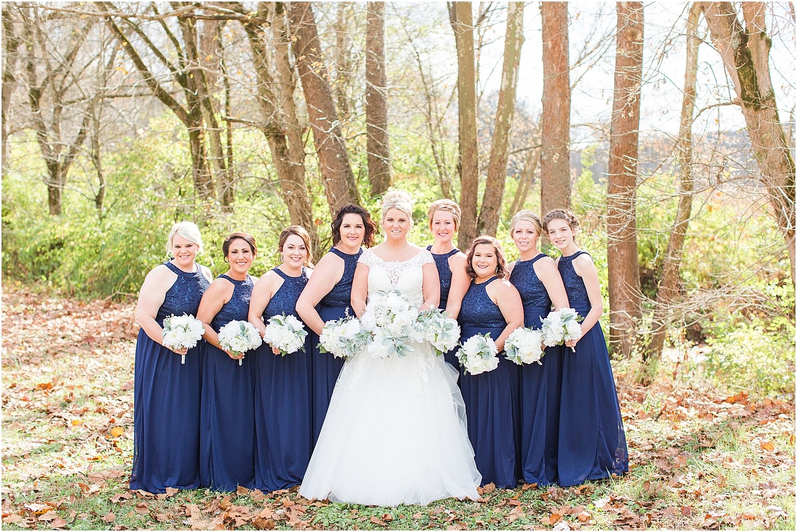 A Navy and Blush Wedding in Tell City Indiana | Brianna and Matt | Bret and Brandie Photography 0109.jpg