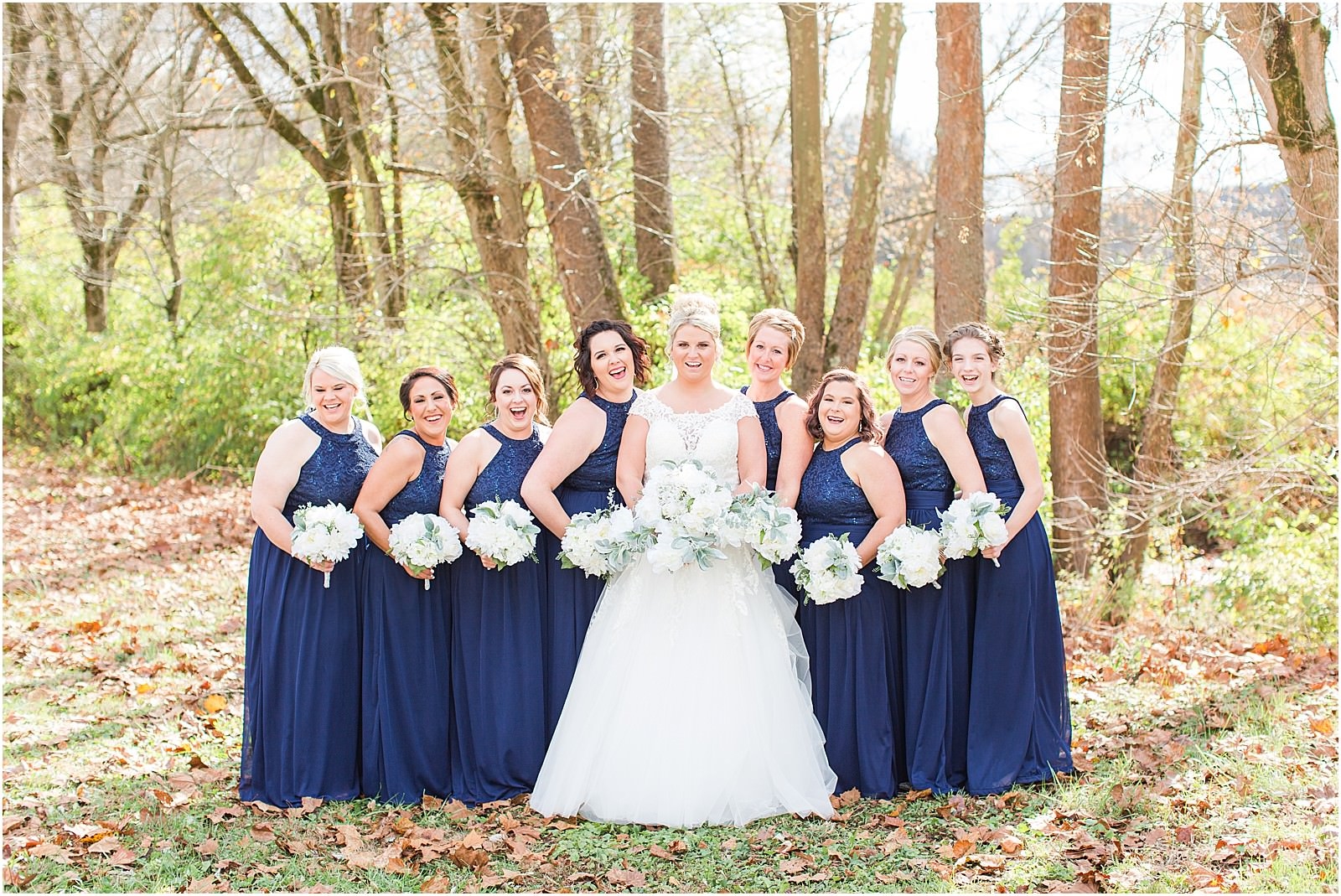 A Navy and Blush Wedding in Tell City Indiana | Brianna and Matt | Bret and Brandie Photography 0110.jpg