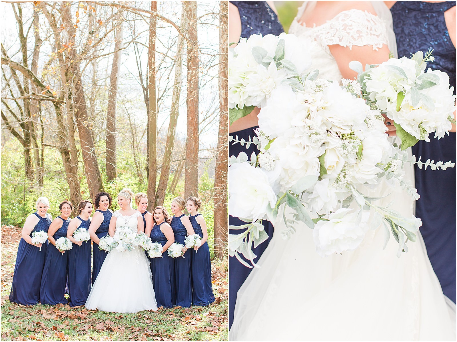 A Navy and Blush Wedding in Tell City Indiana | Brianna and Matt | Bret and Brandie Photography 0111.jpg