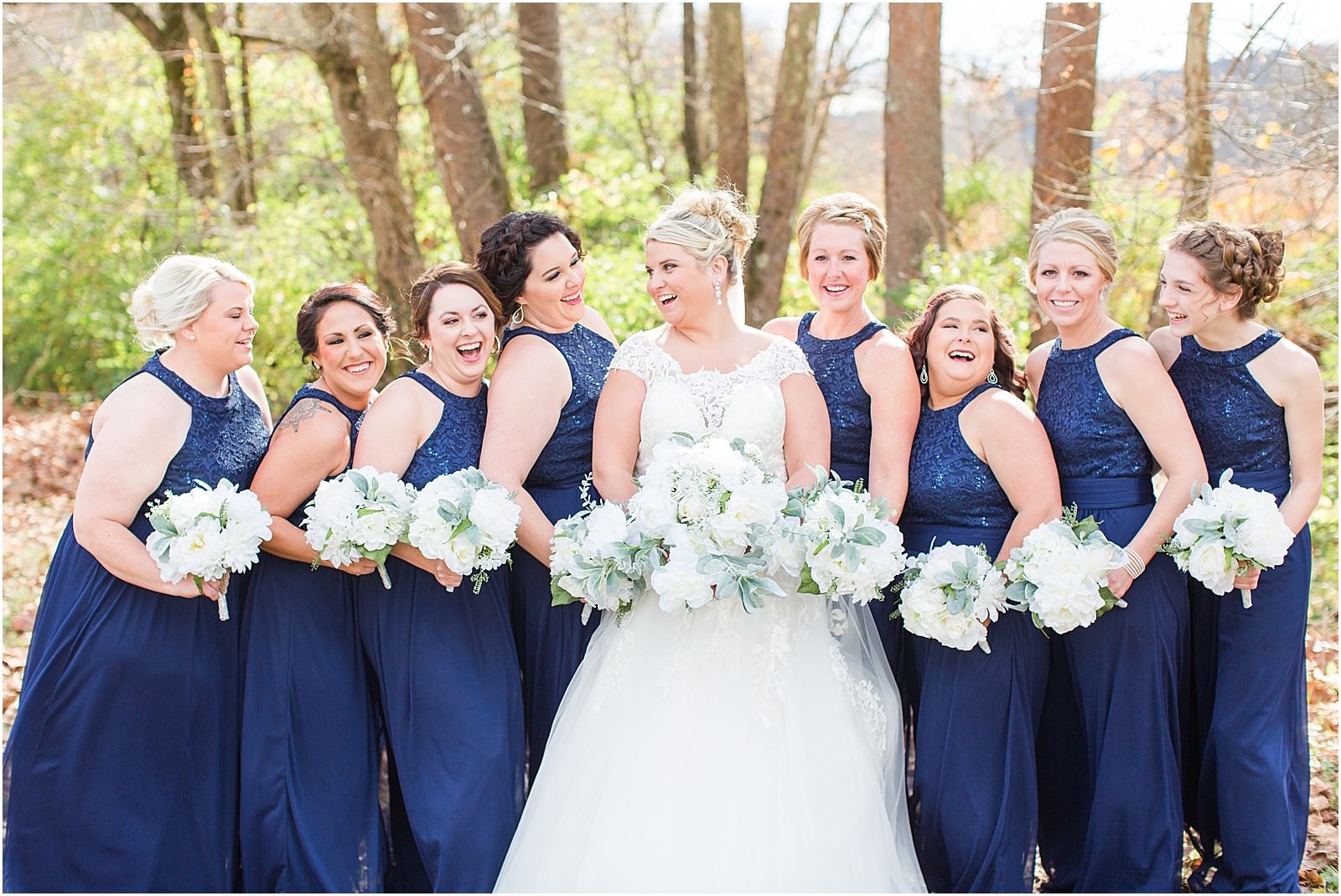 A Navy and Blush Wedding in Tell City Indiana | Brianna and Matt | Bret and Brandie Photography 0112.jpg