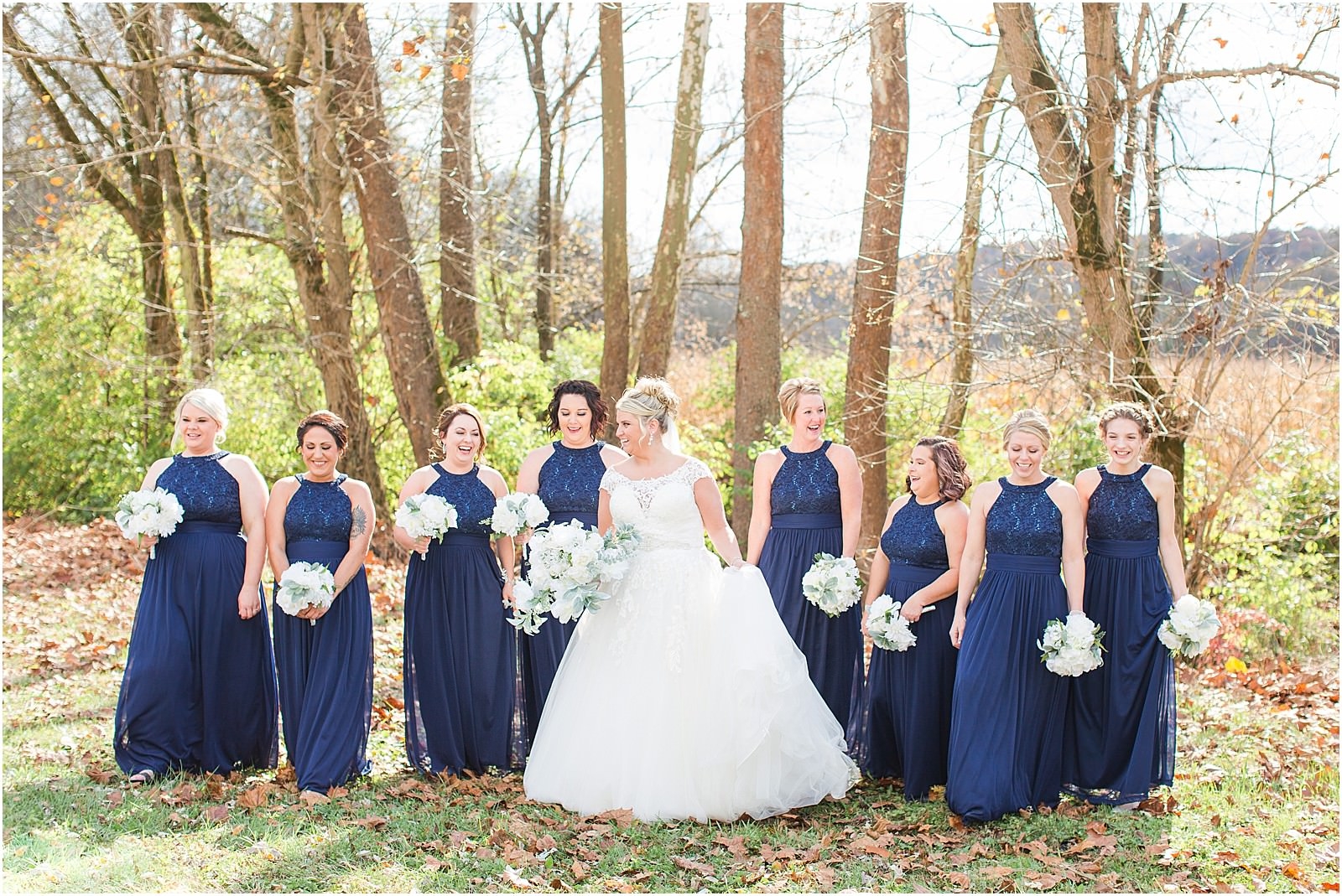 A Navy and Blush Wedding in Tell City Indiana | Brianna and Matt | Bret and Brandie Photography 0113.jpg