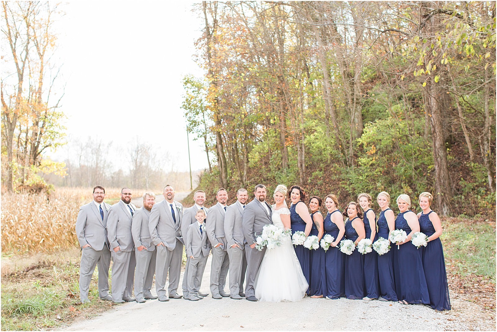 A Navy and Blush Wedding in Tell City Indiana | Brianna and Matt | Bret and Brandie Photography 0115.jpg