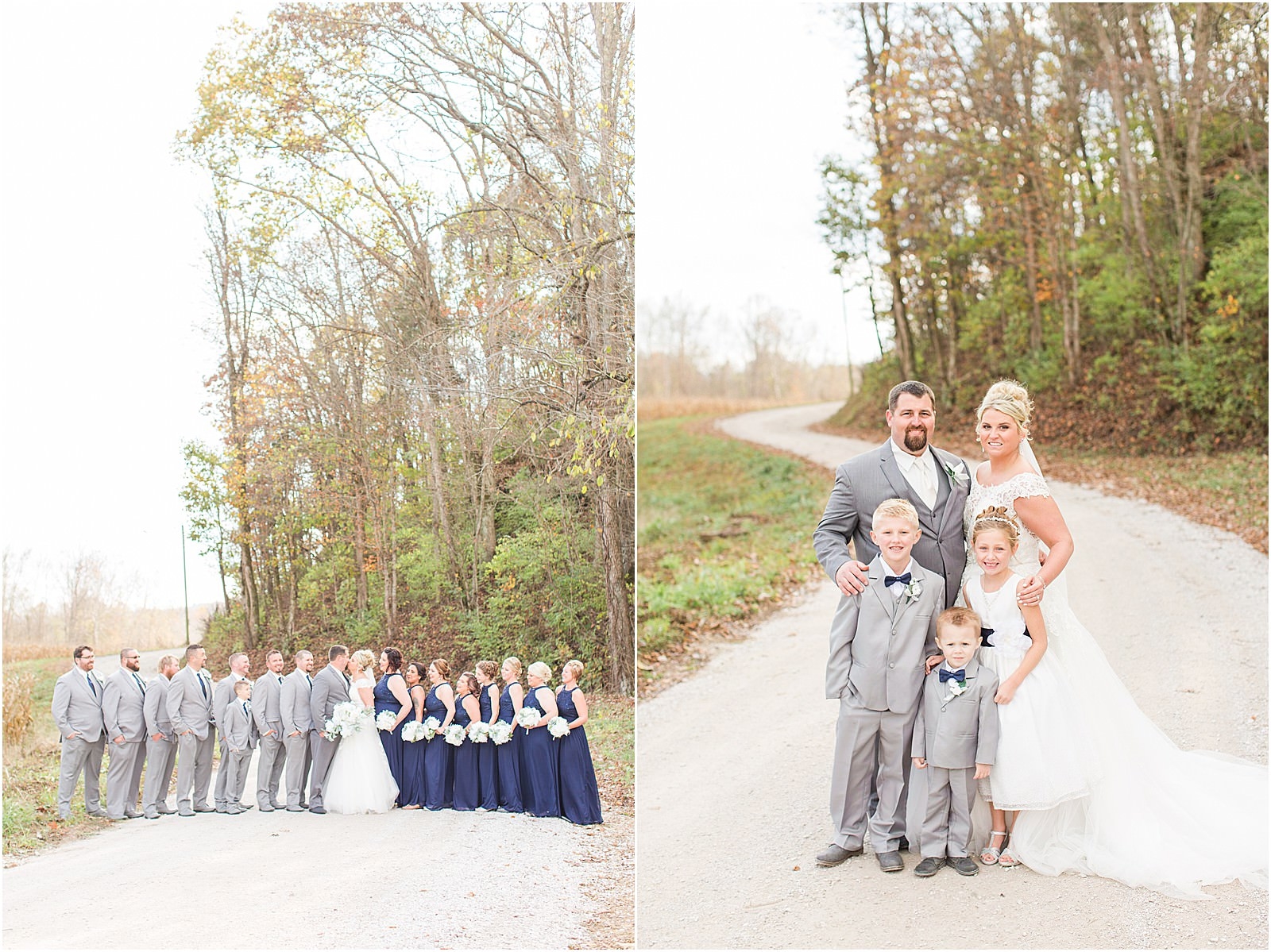 A Navy and Blush Wedding in Tell City Indiana | Brianna and Matt | Bret and Brandie Photography 0117.jpg