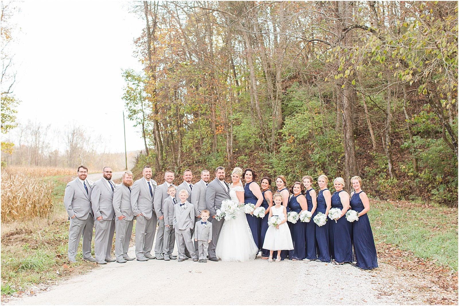 A Navy and Blush Wedding in Tell City Indiana | Brianna and Matt | Bret and Brandie Photography 0118.jpg
