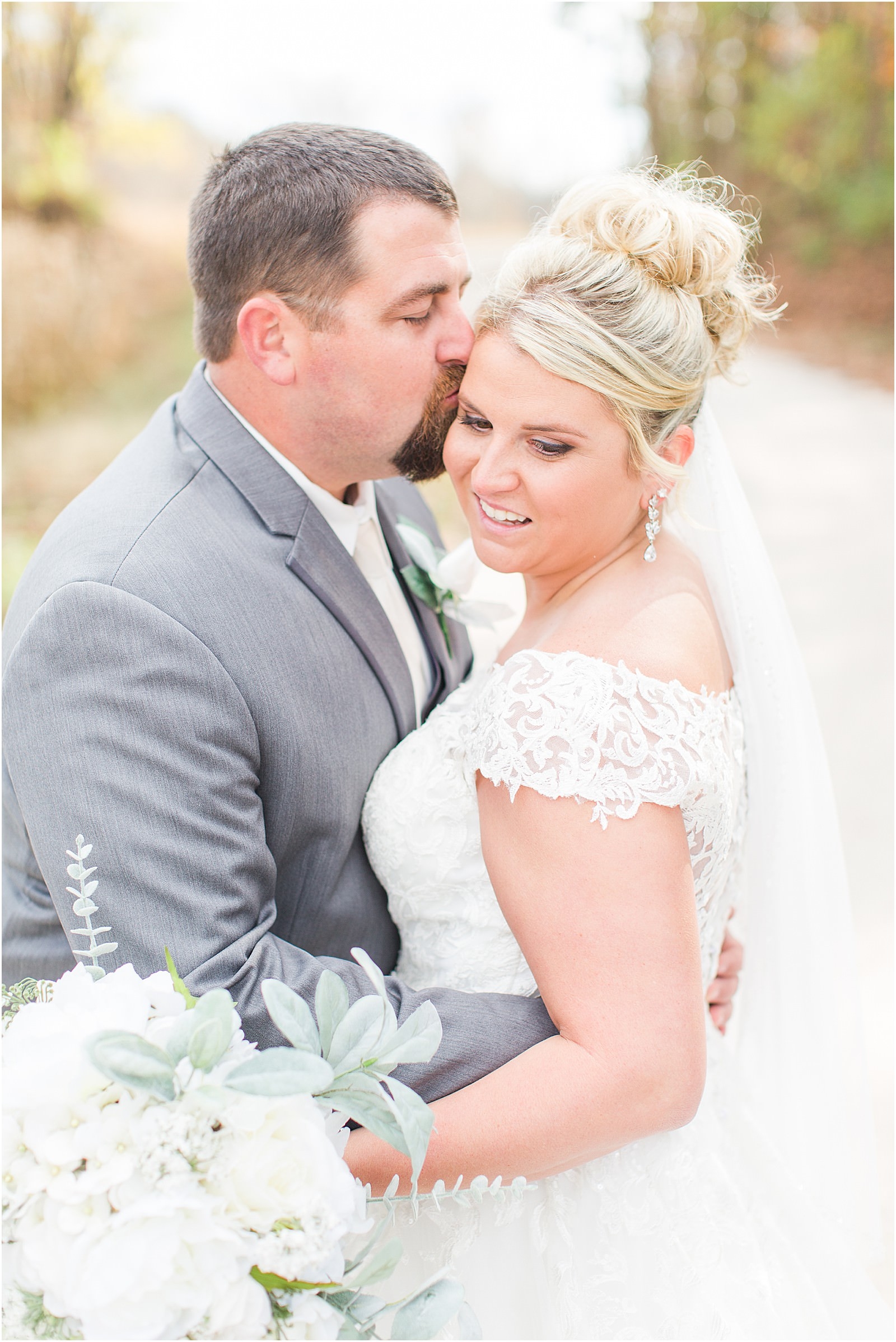 A Navy and Blush Wedding in Tell City Indiana | Brianna and Matt | Bret and Brandie Photography 0121.jpg