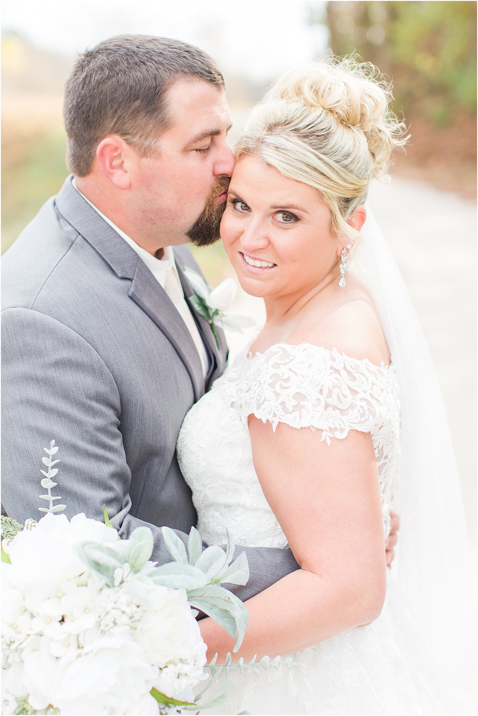 A Navy and Blush Wedding in Tell City Indiana | Brianna and Matt | Bret and Brandie Photography 0127.jpg