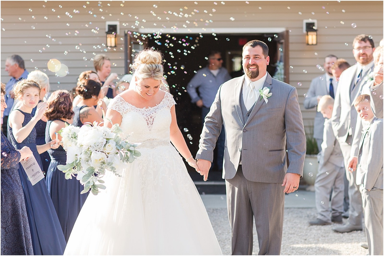 A Navy and Blush Wedding in Tell City Indiana | Brianna and Matt | Bret and Brandie Photography 0132.jpg