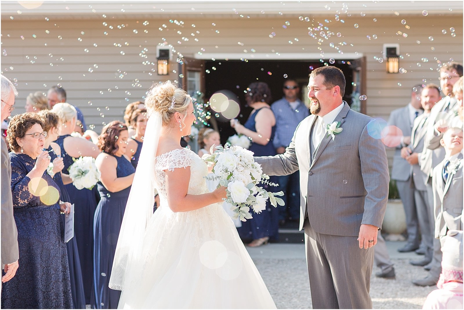 A Navy and Blush Wedding in Tell City Indiana | Brianna and Matt | Bret and Brandie Photography 0133.jpg
