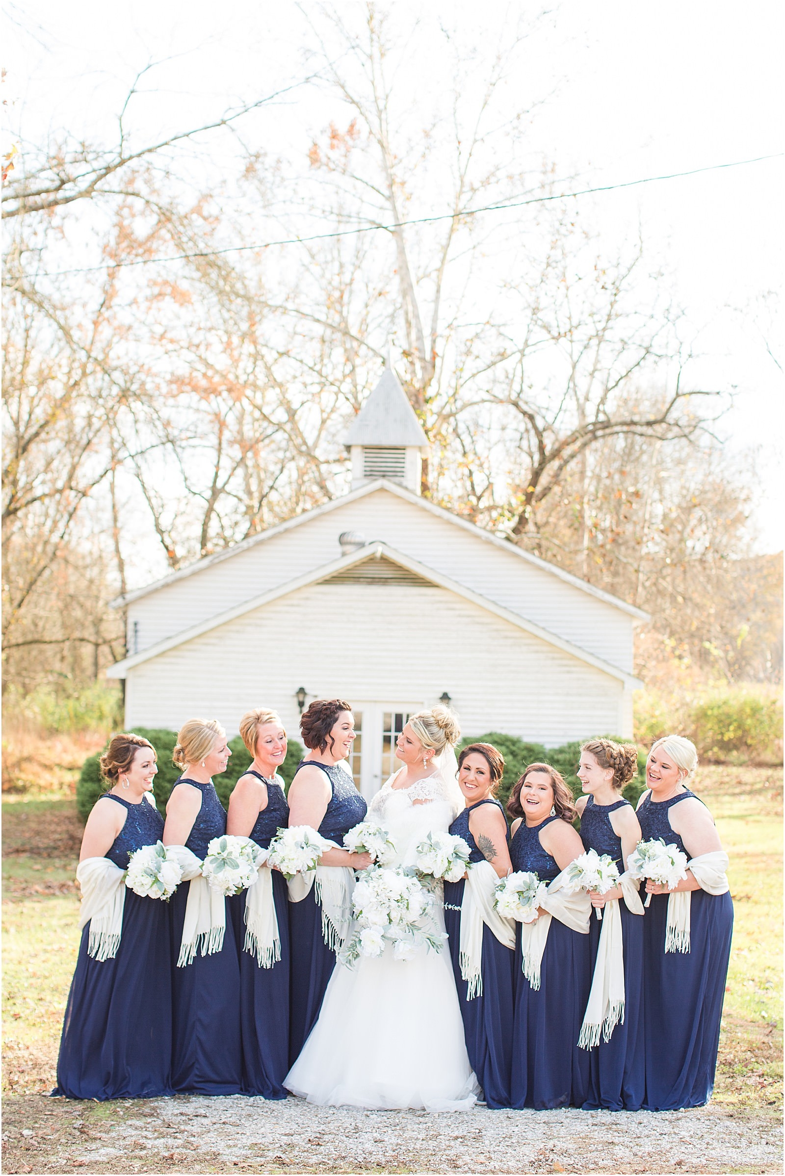 A Navy and Blush Wedding in Tell City Indiana | Brianna and Matt | Bret and Brandie Photography 0139.jpg