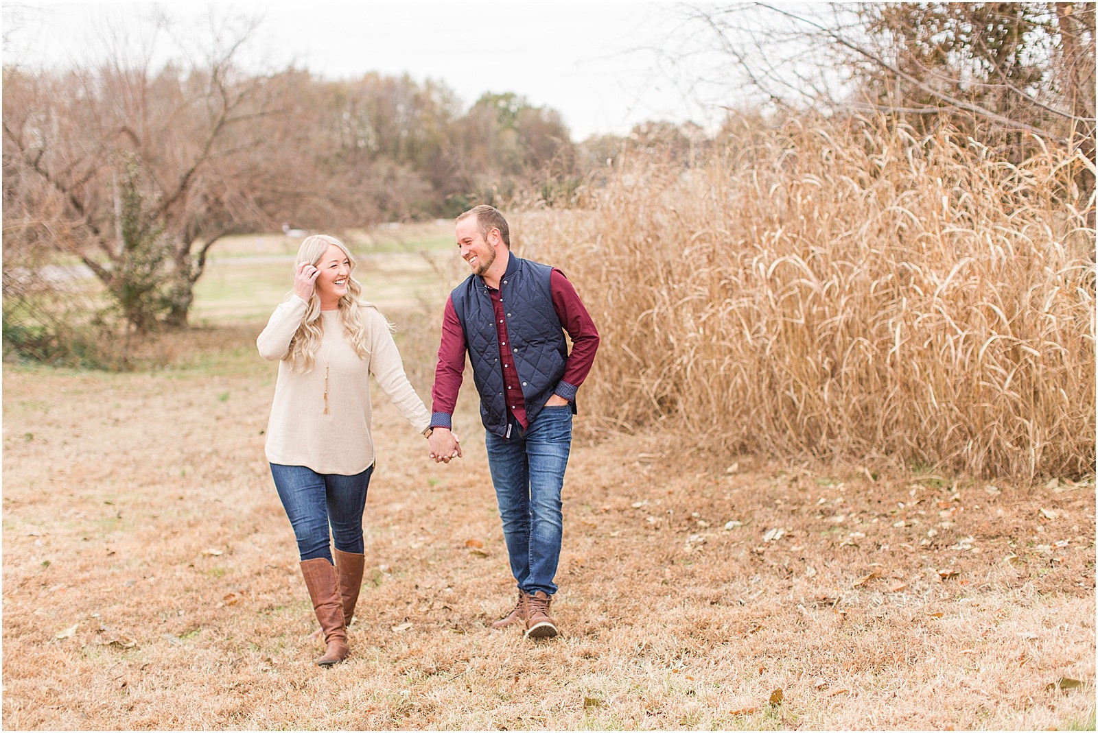 A Perfect Fall Engagement Session at Evansville State Park | Jamie and Max | Bret and Brandie Photography 009.jpg