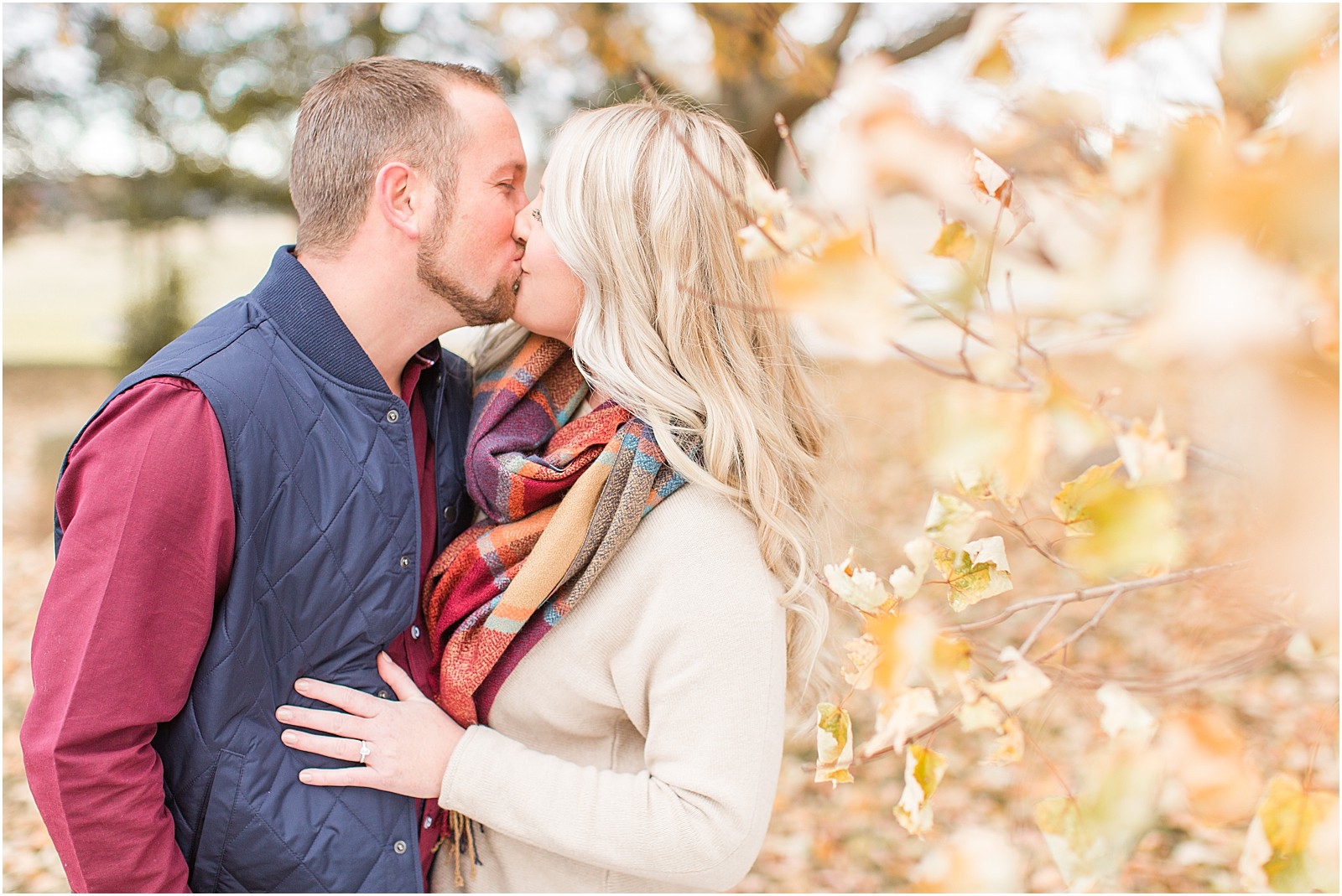 A Perfect Fall Engagement Session at Evansville State Park | Jamie and Max | Bret and Brandie Photography 016.jpg