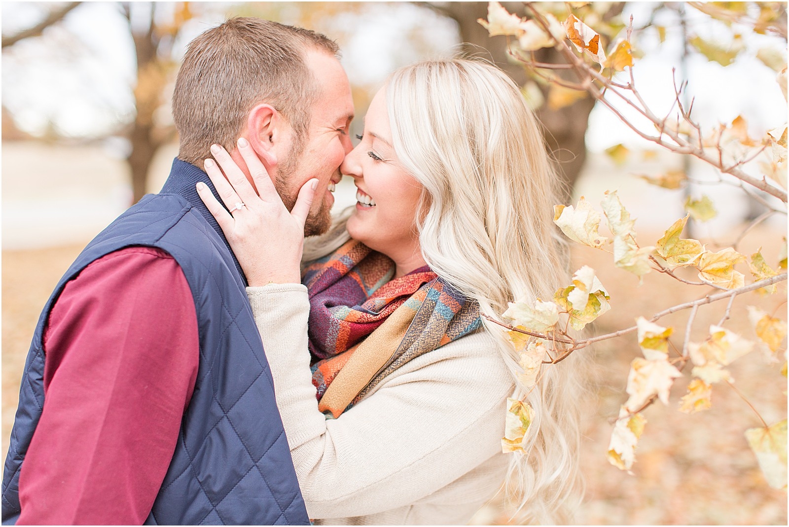 A Perfect Fall Engagement Session at Evansville State Park | Jamie and Max | Bret and Brandie Photography 017.jpg