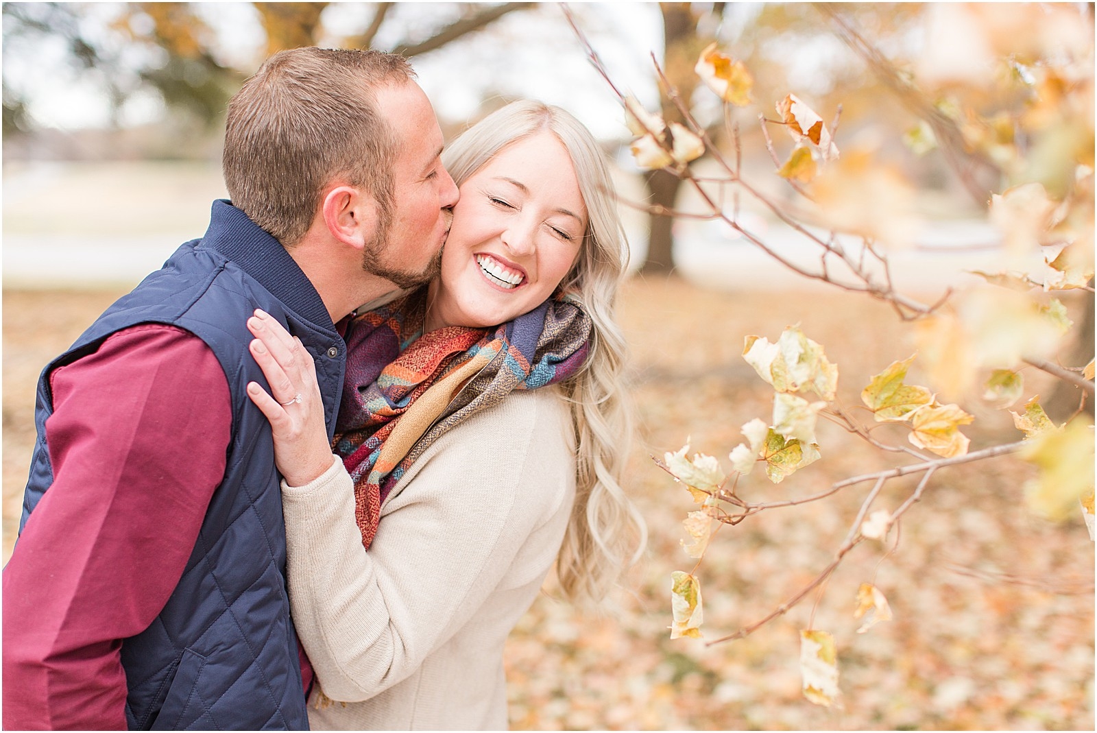 A Perfect Fall Engagement Session at Evansville State Park | Jamie and Max | Bret and Brandie Photography 019.jpg