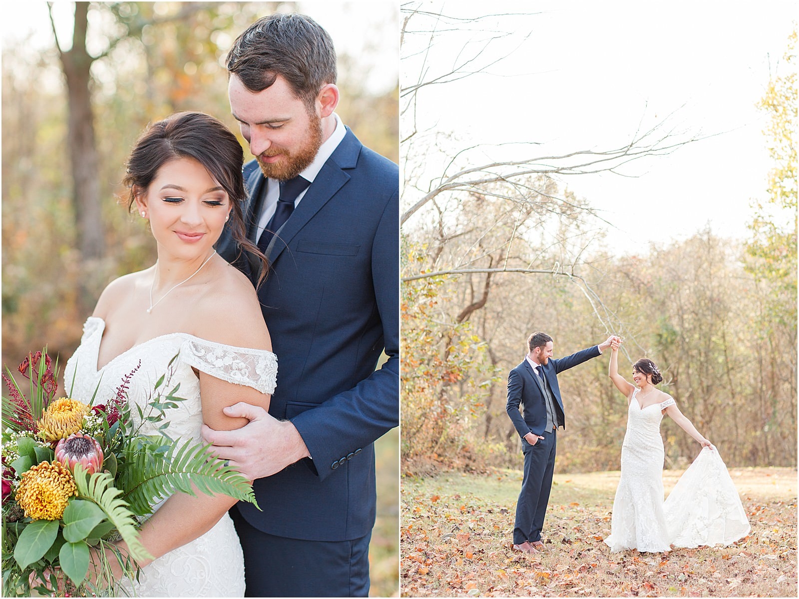 Walker and Alyssa's intimate fall wedding in Southern Indiana. | Wedding Photography | The Corner House Wedding | Southern Indiana Wedding | #fallwedding #intimatewedding | 043.jpg