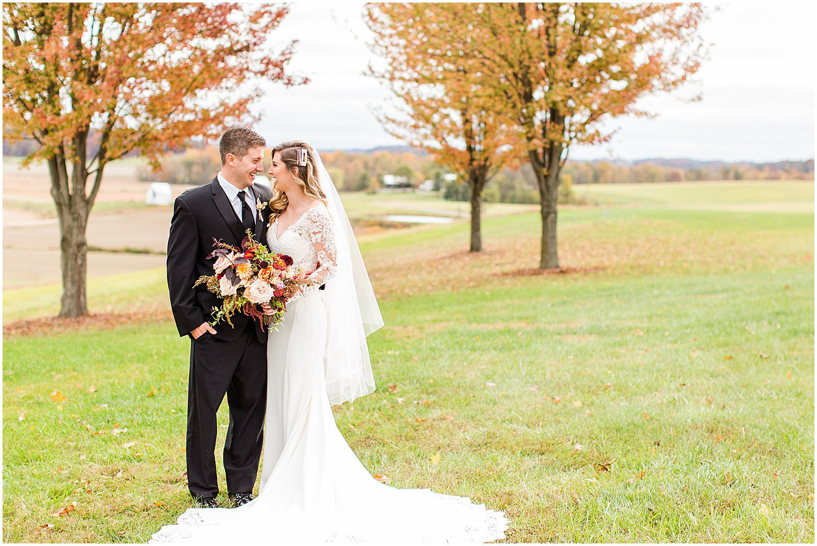 A Romantic Fall Wedding in Ferdinand, IN | Tori and Kyle | Bret and Brandie Photography 0059.jpg