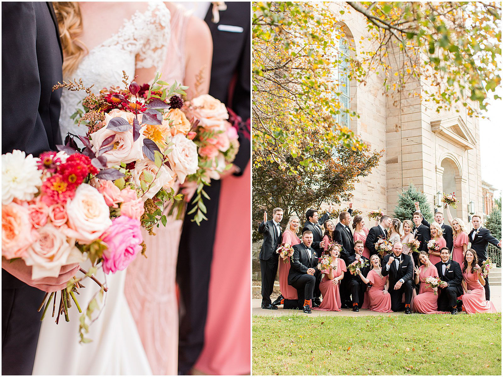A Romantic Fall Wedding in Ferdinand, IN | Tori and Kyle | Bret and Brandie Photography 0097.jpg