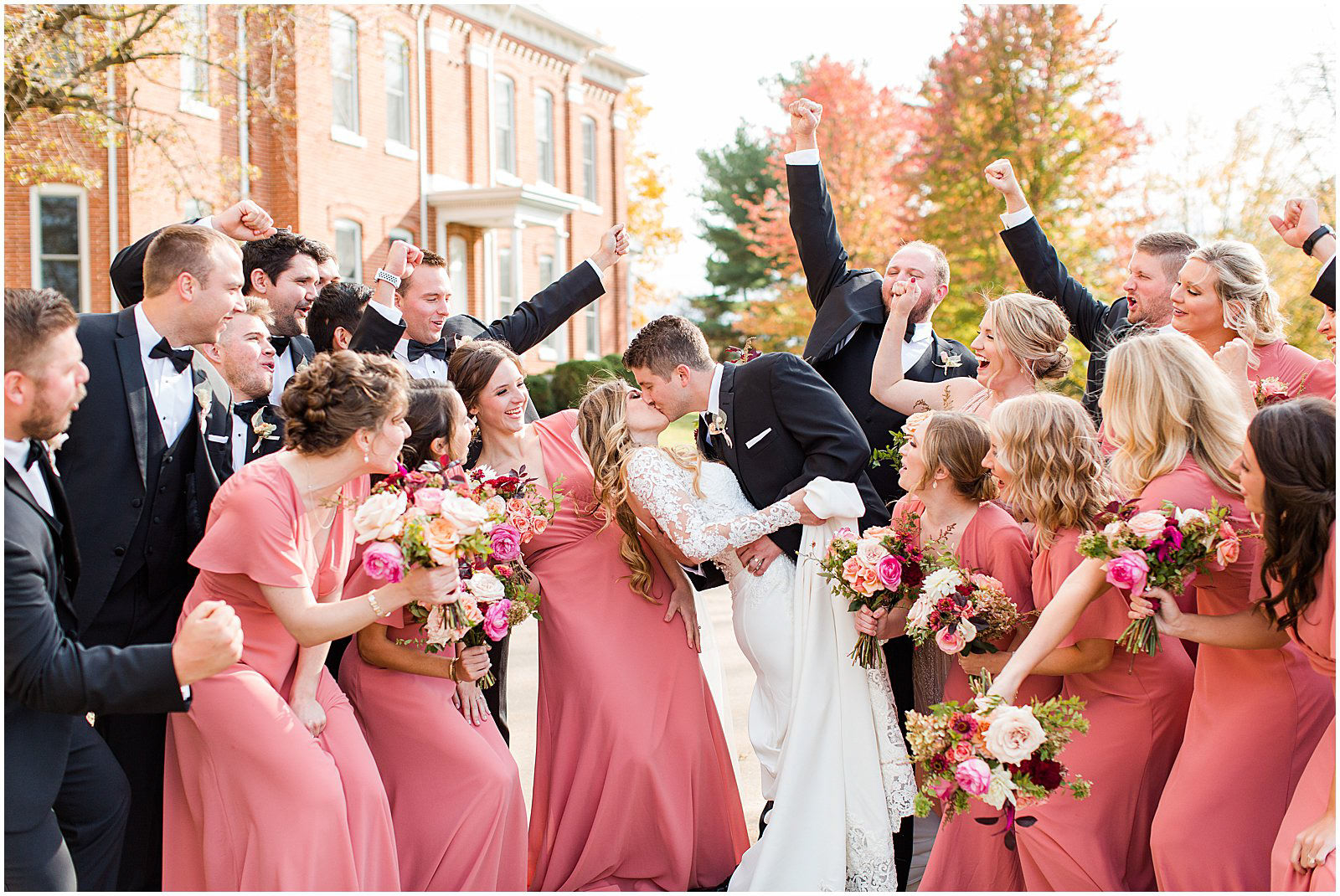 A Romantic Fall Wedding in Ferdinand, IN | Tori and Kyle | Bret and Brandie Photography 0099.jpg