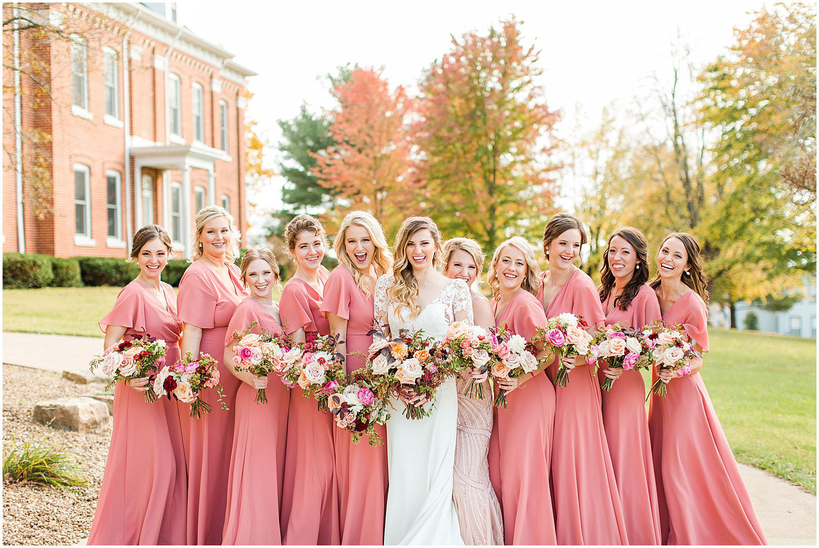 A Romantic Fall Wedding in Ferdinand, IN | Tori and Kyle | Bret and Brandie Photography 0111.jpg