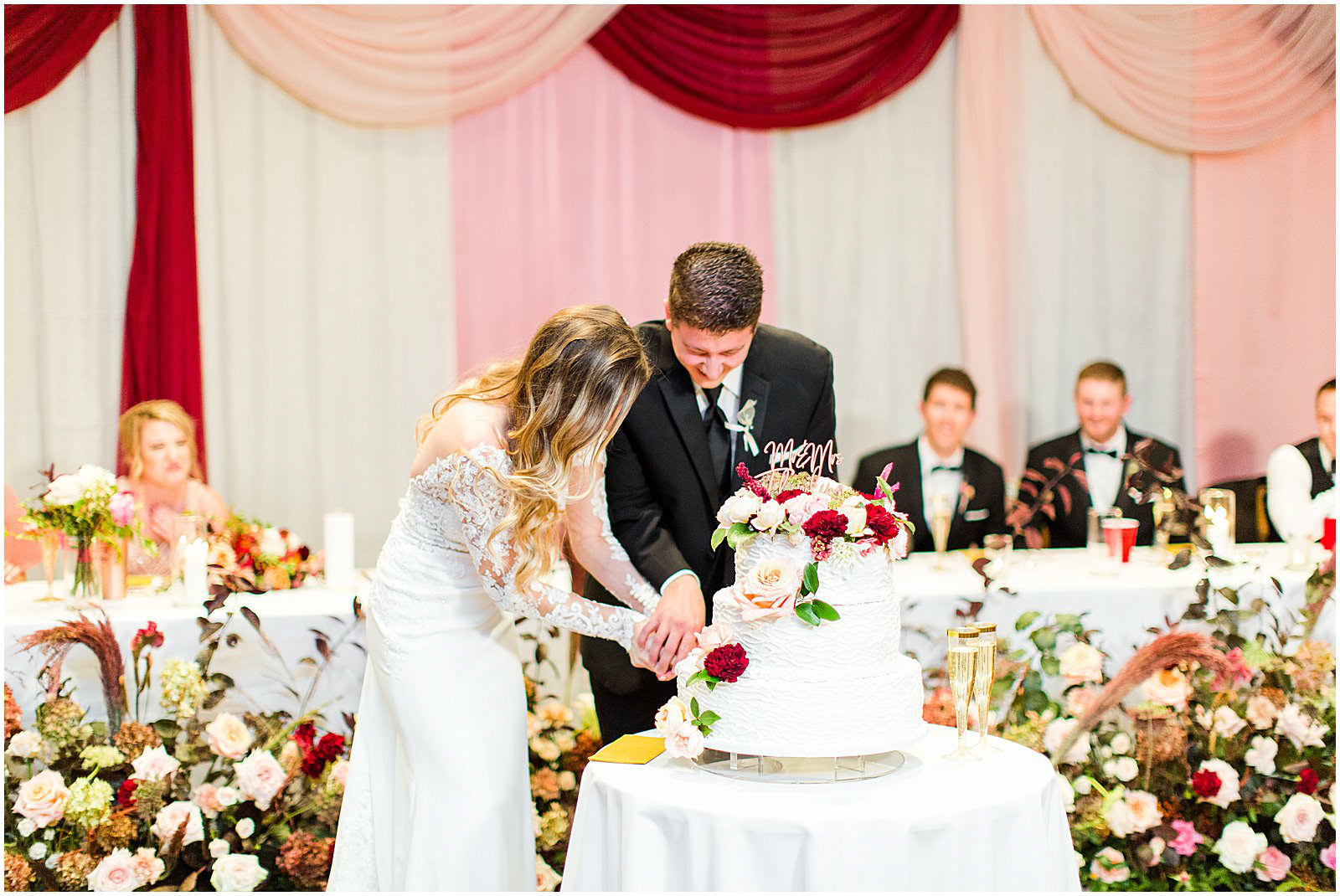 A Romantic Fall Wedding in Ferdinand, IN | Tori and Kyle | Bret and Brandie Photography 0136.jpg