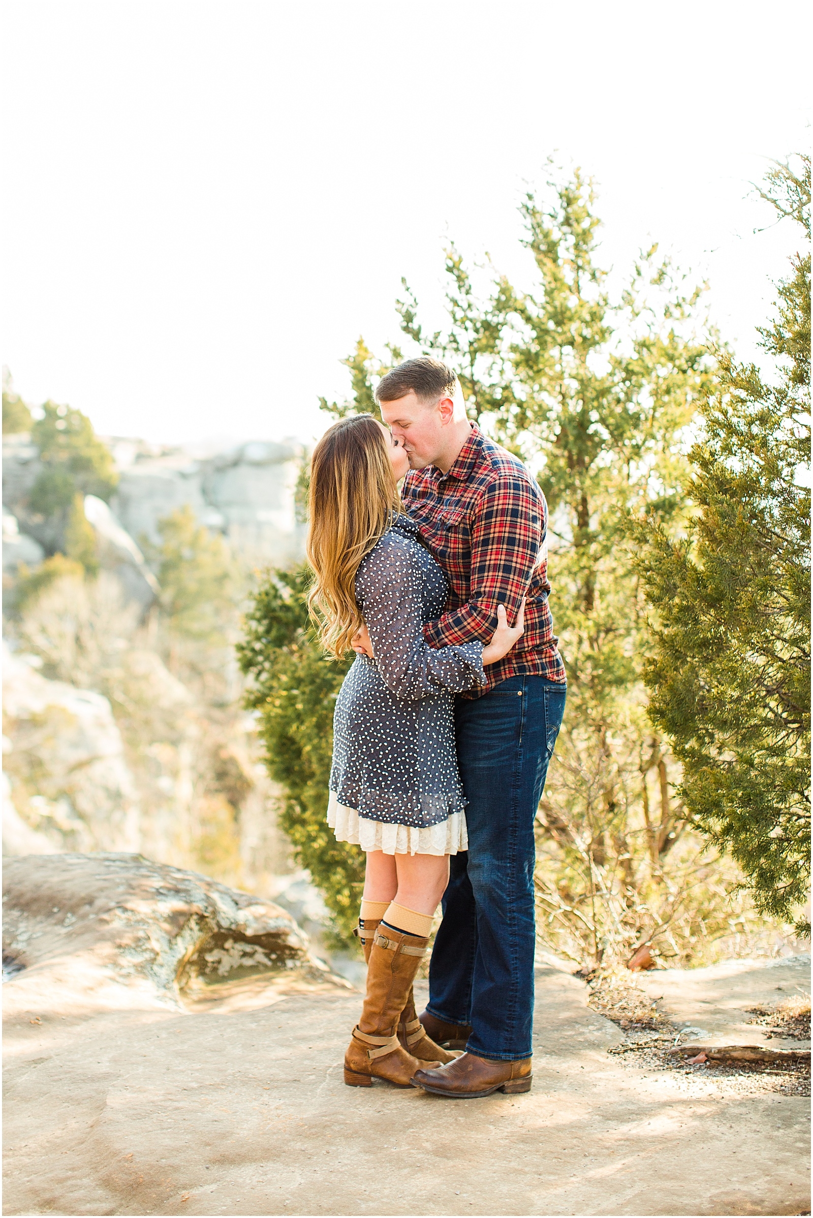 A Sunny Garden of the Gods Engagement Session | Shiloh and Lee | Bret and Brandie Photography002.jpg