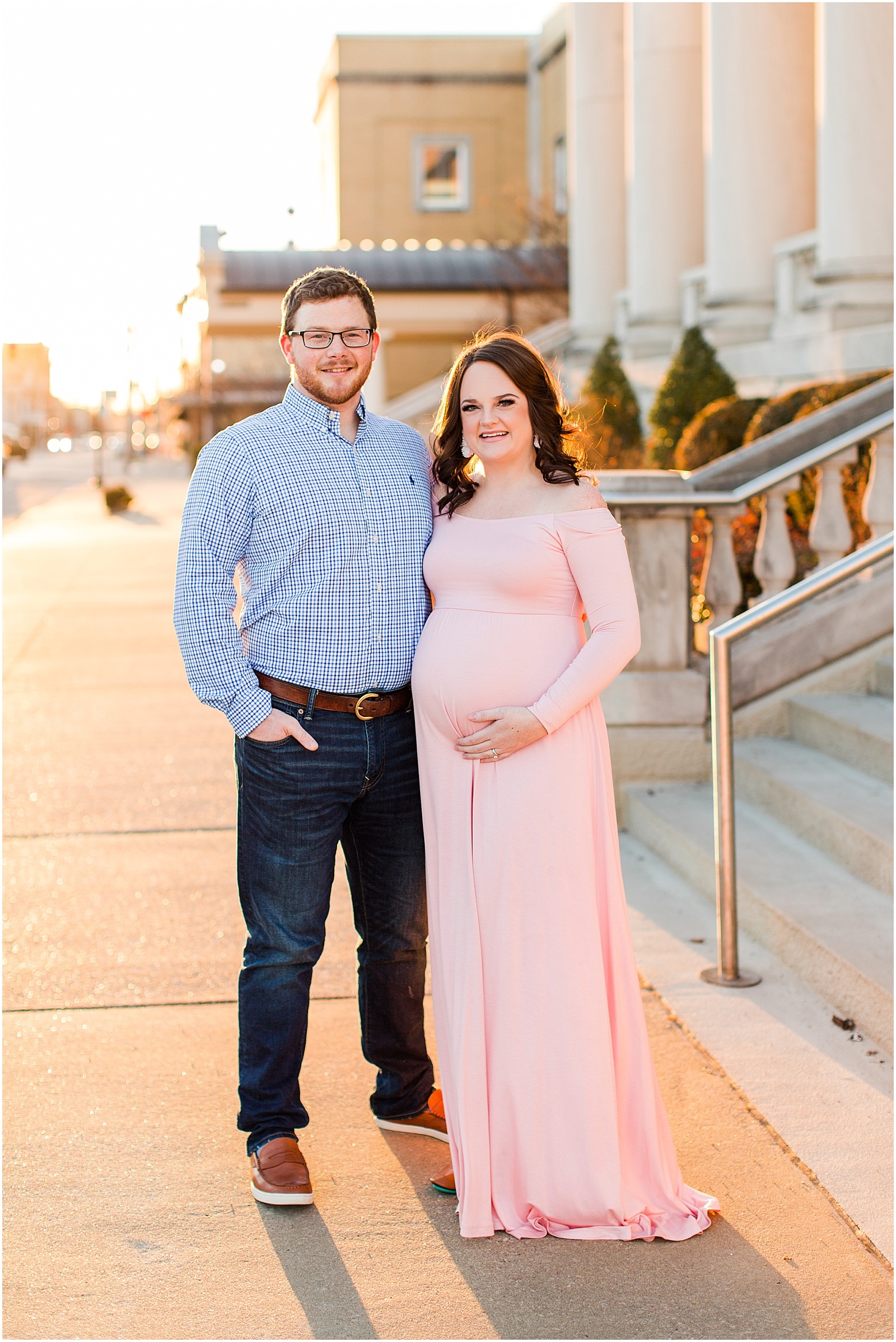 A Downtown Owensboro Maternity Session | Kayla and Grant Evansville Indiana Wedding Photographers-0001.jpg