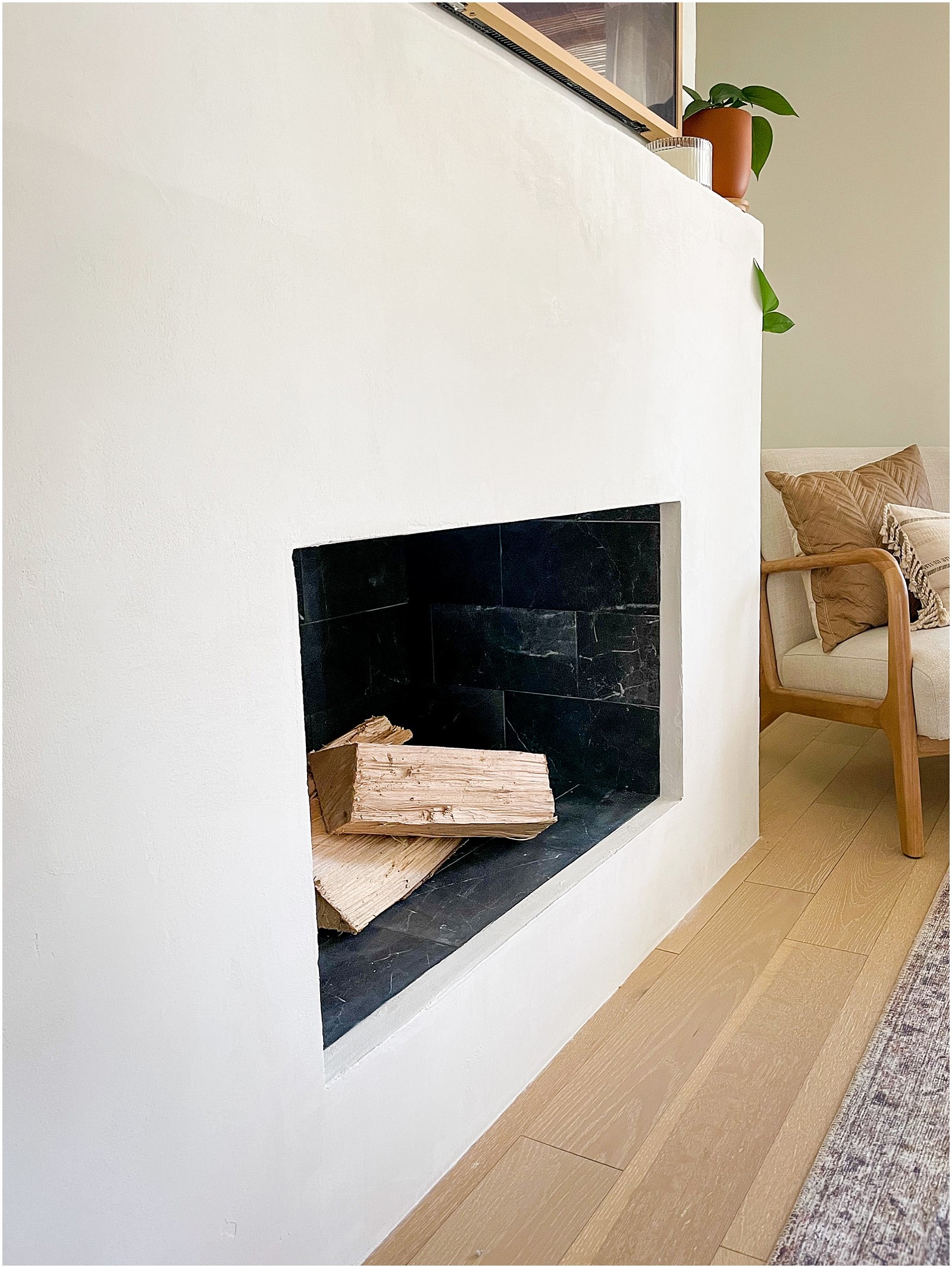 DIY White Concrete Faux Firepalce Bret and Brandie Blog | @bretandbrandie-0071.jpg